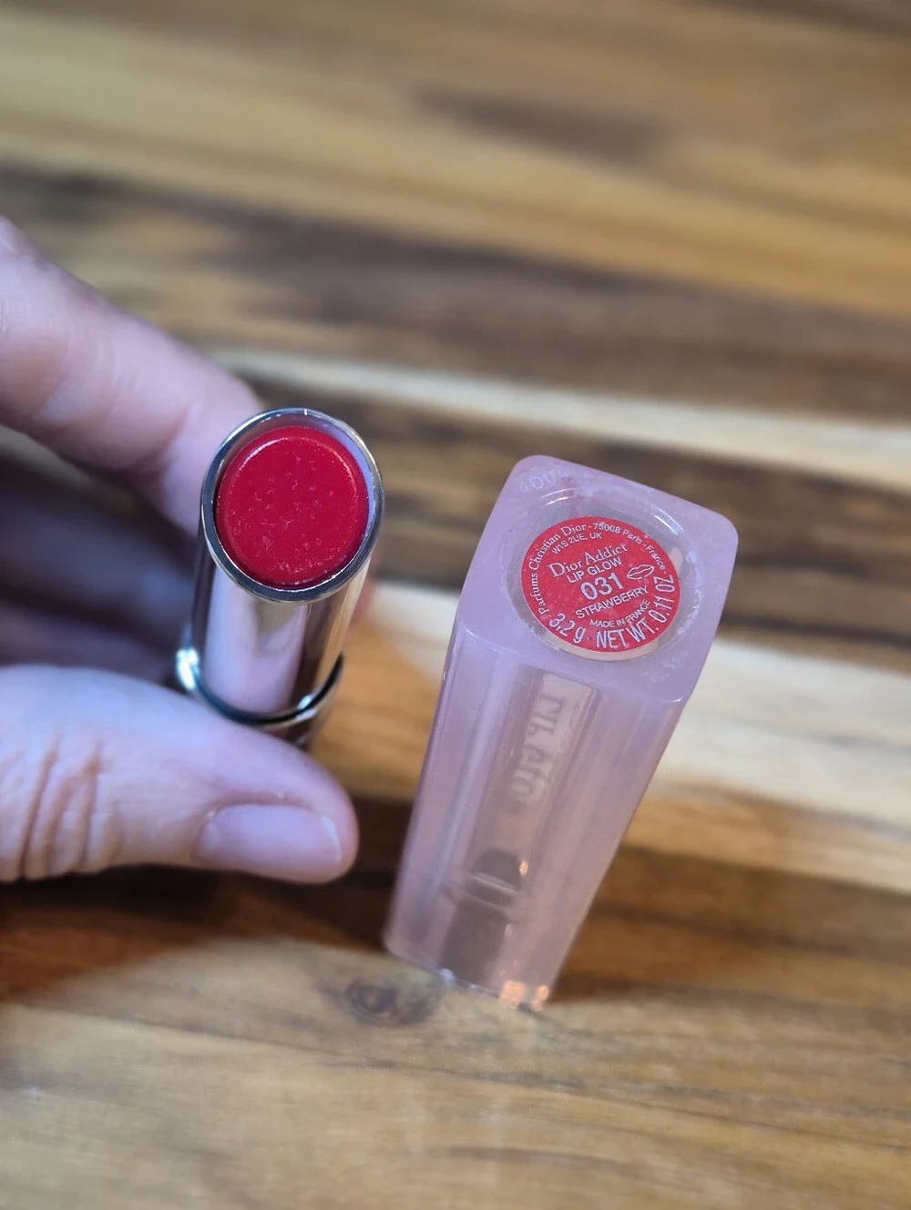 Dior Addict Lip Glow Hydrating Lip Balm: Strawberry (031), .11oz NWOB